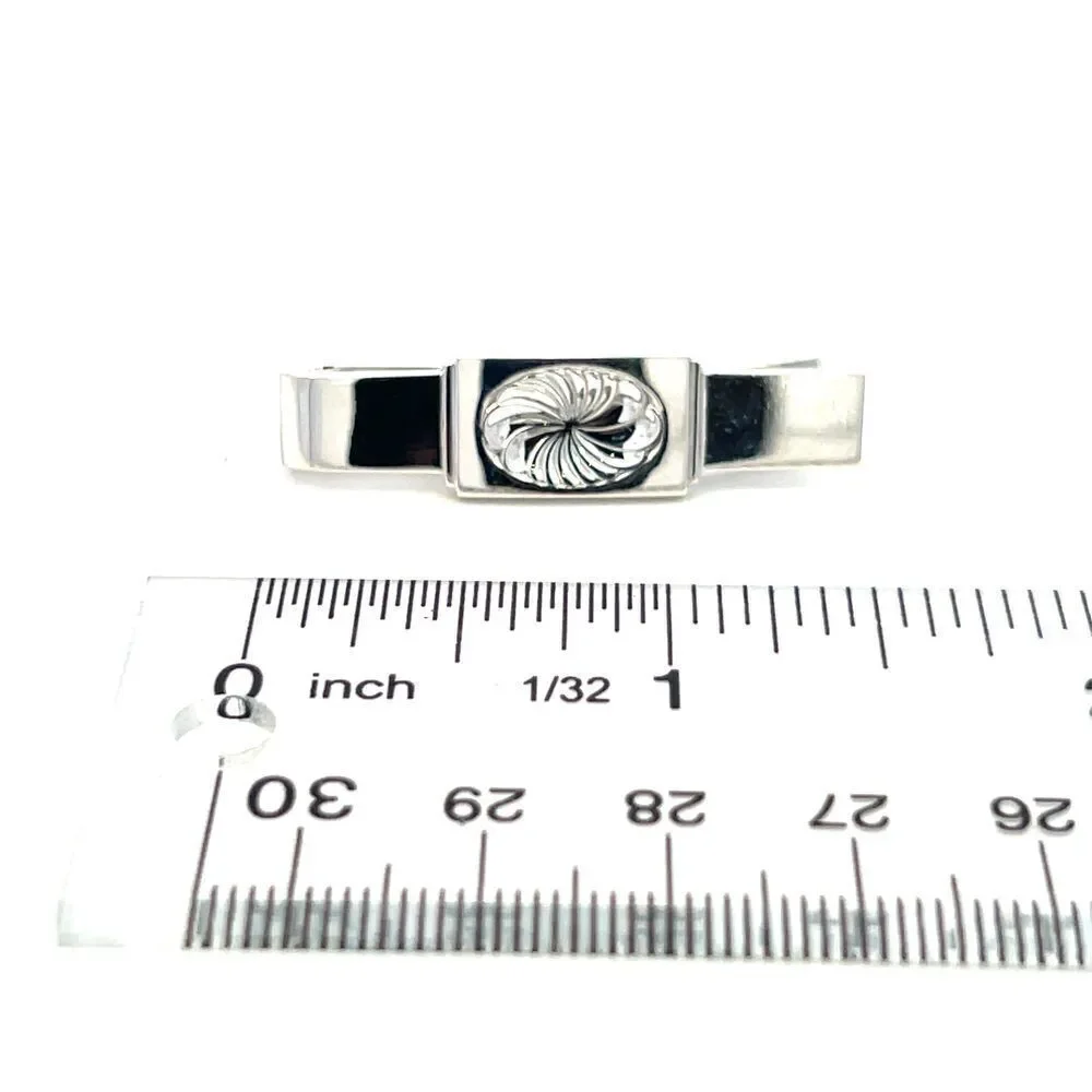 Georg Jensen Estate Money Clip Tie Clip Silver GJ36